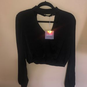 Crop top blouse never worn
